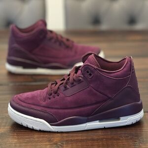 Air Jordan 3 Retro Bordeaux Women's Shoes